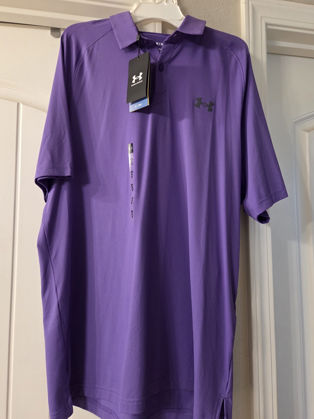 Under Armour Purple Men’s Athletic Polo M